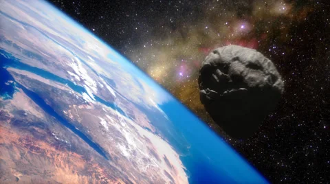 ASTEROID IMPACT Stockbeeldmateriaal 67352066