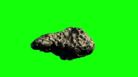 asteroid field green