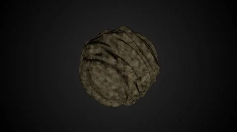 Asteroid modern 3d render computer generated creative for astronomy theme,... Stock Photos