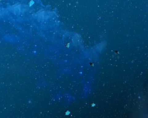 Asteroid PAL Stock-Footage 87723744