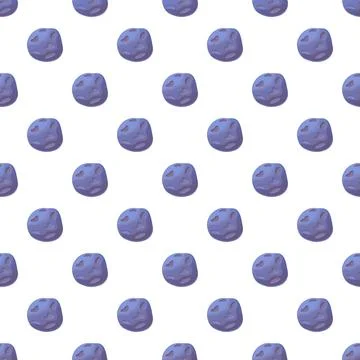 Asteroid pattern creating space rock background Stock Illustration