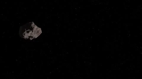 Asteroid in space. Stock Footage 270141307