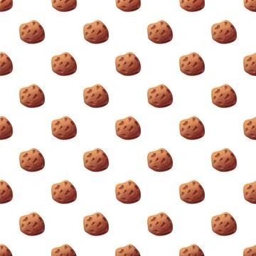Asteroid space rock seamless pattern background Stock Illustration