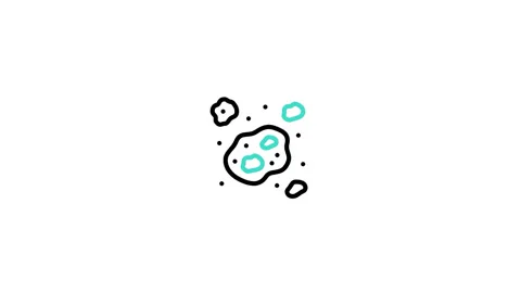 Asteroids Animated Icon Stock Footage 320201332