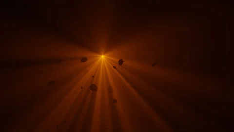 Asteroids drifting Stock Footage 226901559