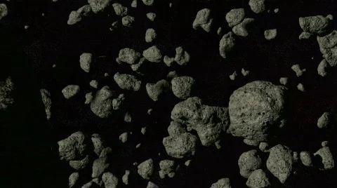 Asteroids Stock Footage 457430