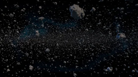 Asteroids Stock Footage 93517595