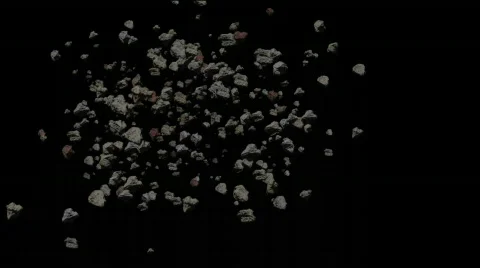 Asteroids S Video stock 662318