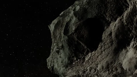 Asteroids in Space Stock Footage 330291665