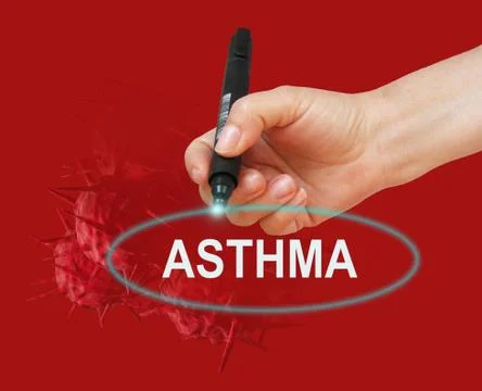 Asthma Stock Illustration