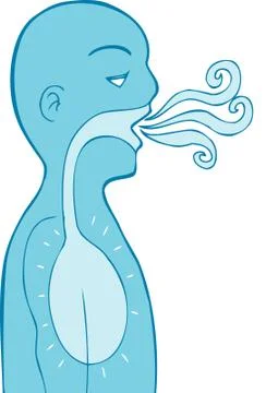 Asthma Illustrazione stock