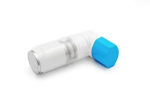 Asthma inhaler Stock Photos