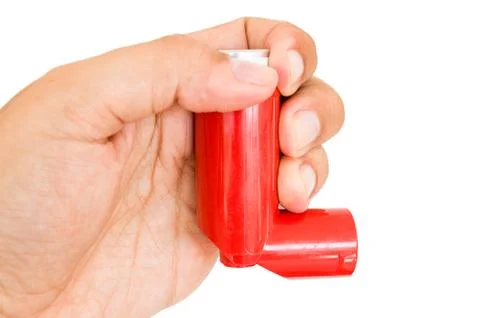 Asthma inhaler Stock Photos