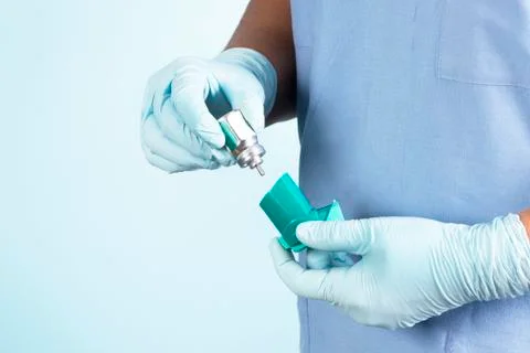Asthma Inhaler Stock Photos