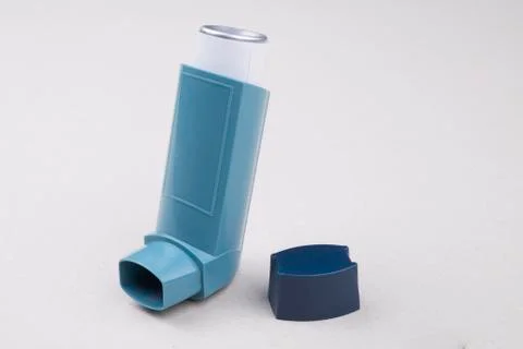 An asthma inhaler Stock Photos