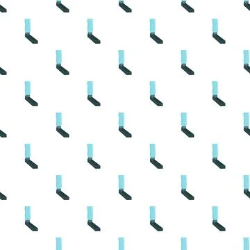 Asthma inhaler repeating pattern for medical background Illustrazione stock