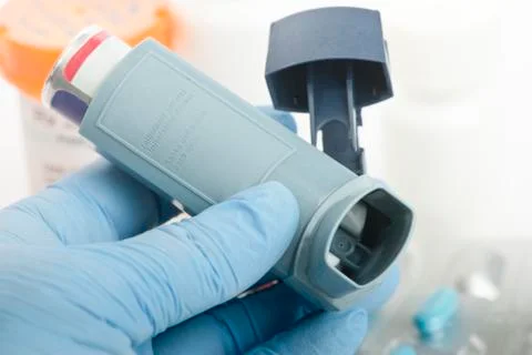 Asthma Medication Stock Photos