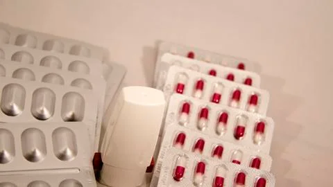 Asthma, medicine, health, disease Stock Photos