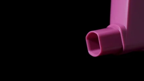 Asthma-pump3-4k-slow50 Stock Footage 104968079
