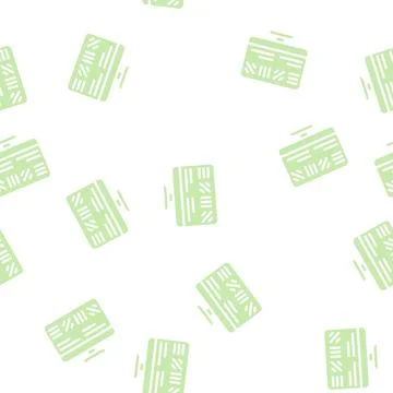 Astigmatism test ophthalmology glyph vector seamless pattern イラスト素材