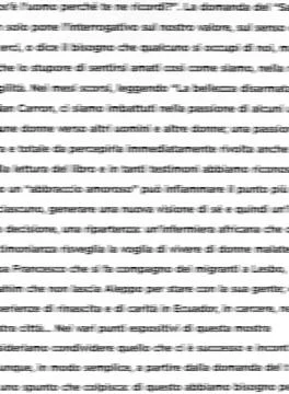 Astigmatism Text simulation seen without correction of astigmatism Copyrig... Foto stock