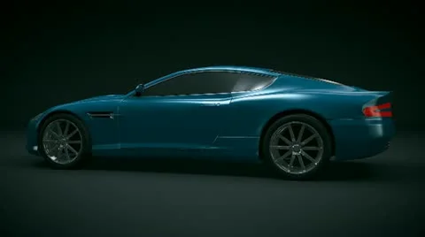 Aston martin db9 animation Vidéo 12149934