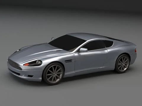 Aston martin DB9 restyled ~ 3D Model #34316880 | Pond5