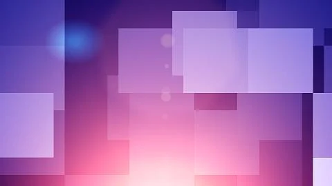 An astonishing 3d rendering of big crystal clear rectangles in the dark blue, Illustrazione stock