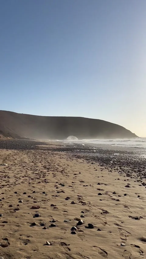 Astonishing Mirleft, Morocco Stock Footage 248666474