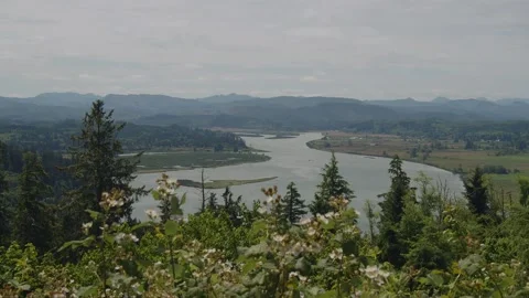 Astoria from above Stock Footage 262793708