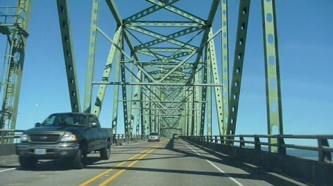 Astoria Bridge Stock-Footage 815653
