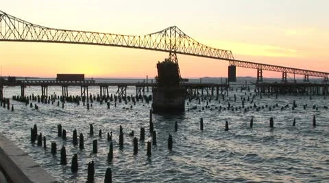 ASTORIA BRIDGE Stock Footage 21830946
