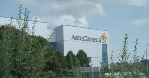ASTRA ZENECA FACTORY WIDE W:bushes Stock Footage 148050737