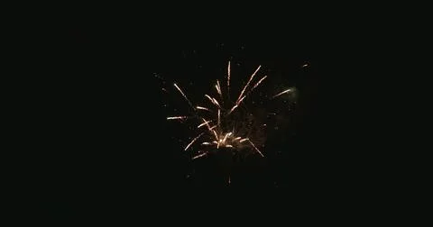 Astract firework footage in loopable slow motion Foto stock