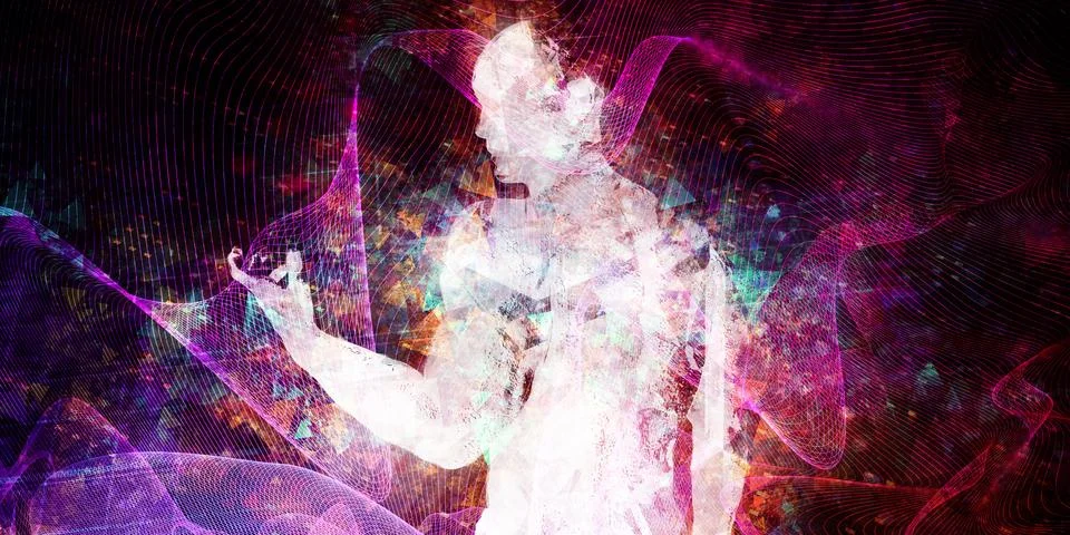 Astral Being Stock Illustration