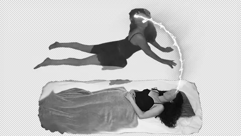 Astral Projection Stock Footage 329077660