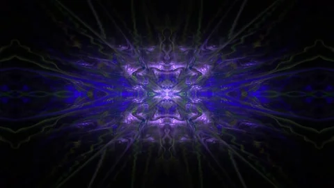 Astral rays mandala motion. Musical background Stock Footage 154712754