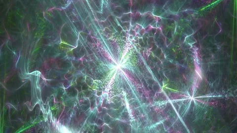 Astral waving light Stock Footage 153991092