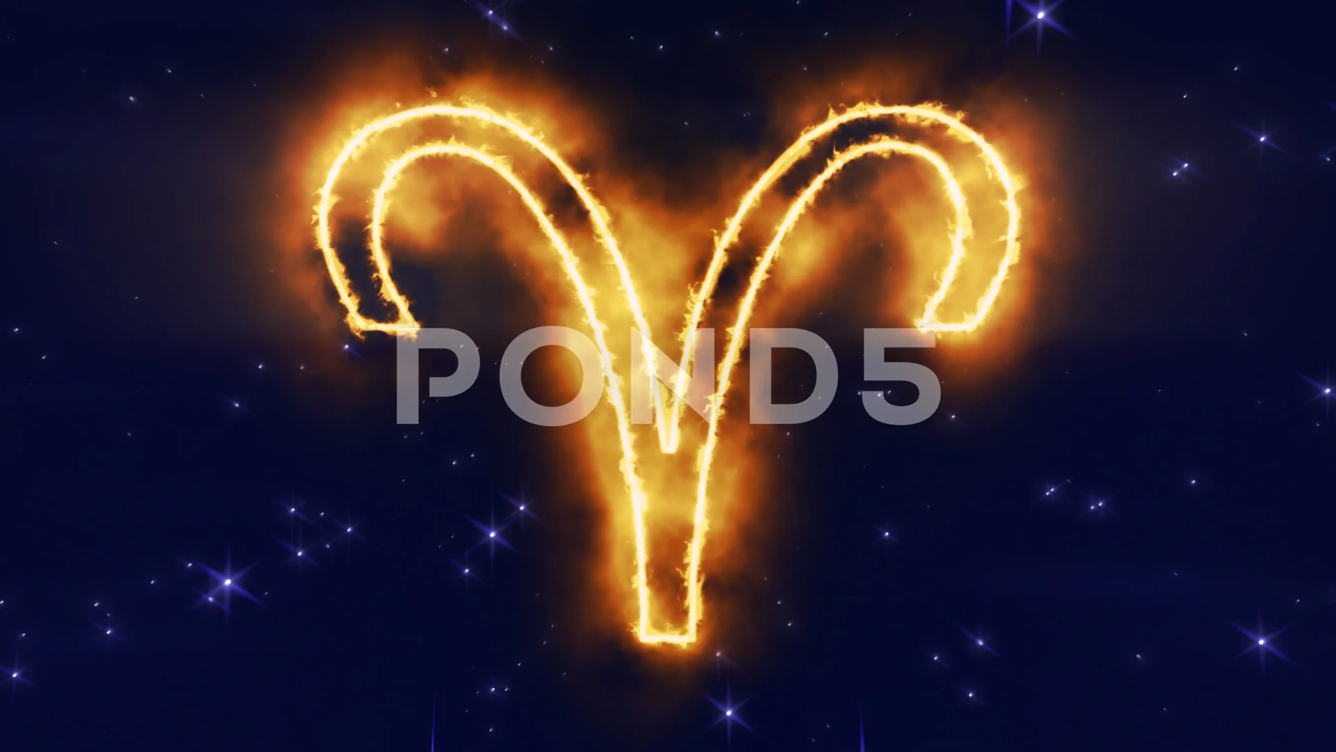 Aries Zodiac Stock Video Footage Royalty Free Aries Zodiac Videos Pond5