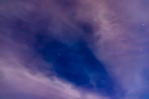 Astro photography background of sky with stars Stock Photos
