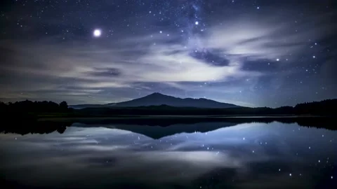 Astro Timelapse in Japan Stock Footage 135760285