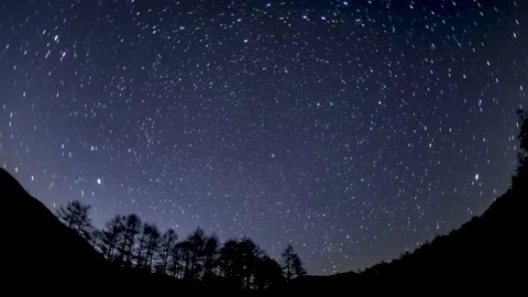 Astro Timelapse in Japan 스톡 동영상 135761210