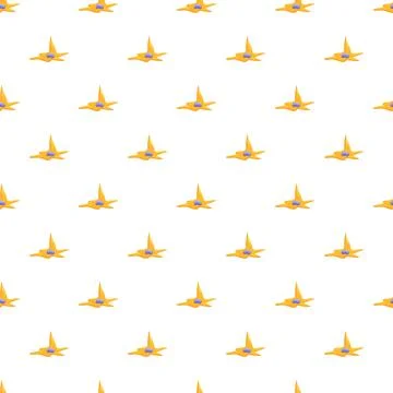 Astrocyte glial cells seamless pattern neurology background 스톡 일러스트