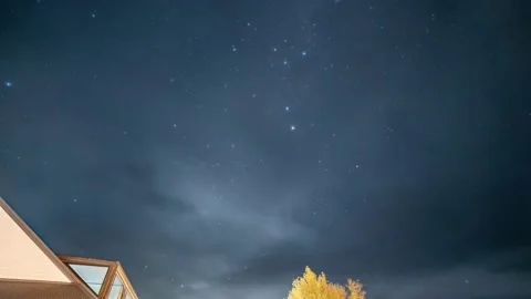 Astrolapse Lake Tekapo Stock Footage 235892225