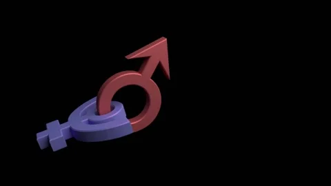 Astrological aspect of the Mars-Pluto conjunction. 3D rendering. Stock Footage 157449207