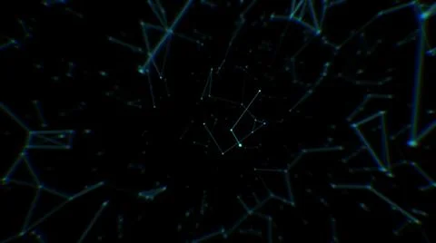 Astrological elements in the black background Stock Illustration