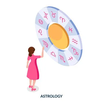 Astrology concept. Stock Illustration