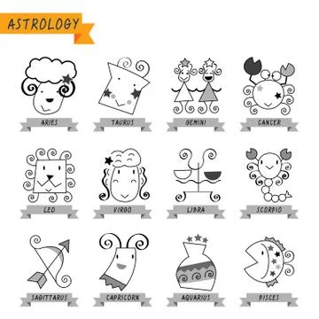 Astrology Stock Illustration