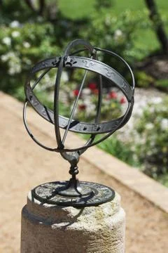 Astrology science solar clock Stock Photos