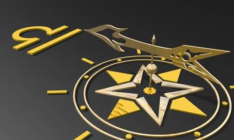 Astrology symbol libra Stock Illustration